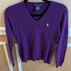 Ralph Lauren v neck sweater